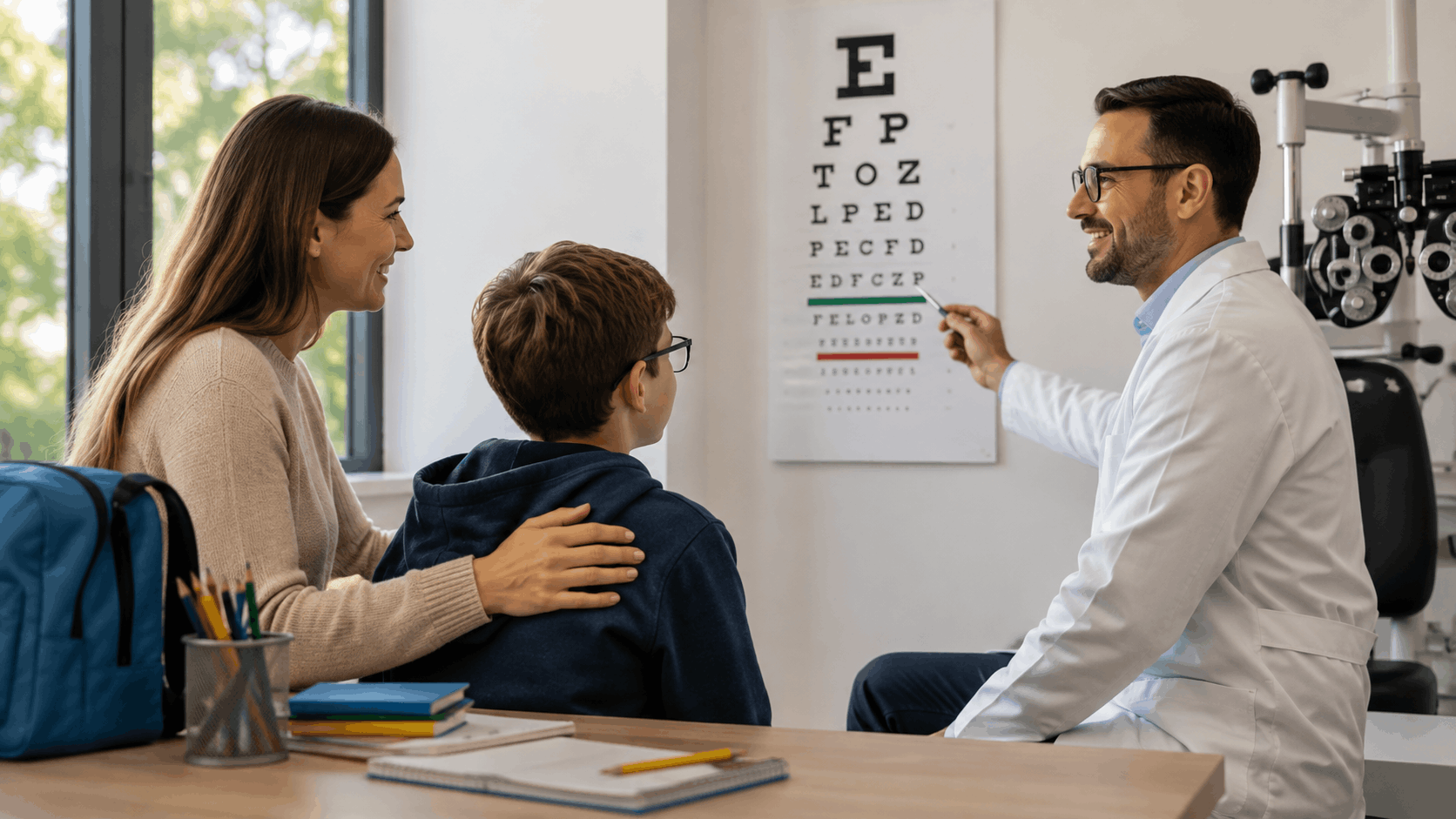 examen visual para niños en madrid
